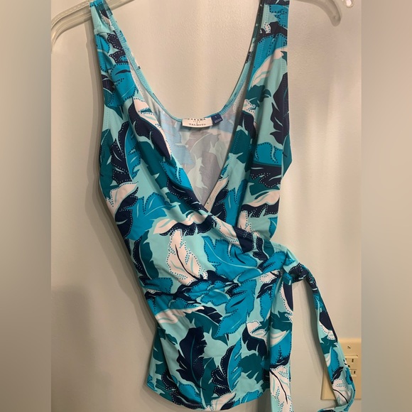 Cabana Life x Talbots (Size Large) Bathing Suit Top; Teal Blue’s, Navy + more - Picture 2 of 7